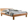 BETT 90/200 cm  in Wildeiche  - Wildeiche/Eichefarben, Natur, Holz (90/200cm) - Hasena