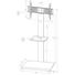 TV-RACK Glas, Metall Schwarz - Schwarz, KONVENTIONELL, Glas/Metall (68/174/60cm) TV-RACK Glas, Metall Schwarz - Schwarz, KONVENTIONELL, Glas/Metall (68/174/60cm)
