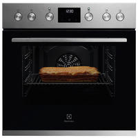 EINBAUHERD KEFGH40BX  - Edelstahlfarben/Schwarz, Basics, Glas/Metall (59,5/59,8/54,8cm) - Electrolux