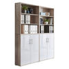 AKTENSCHRANK 168,8/227,2/33 cm  - Weiß Hochglanz/Sonoma Eiche, MODERN, Holzwerkstoff (168,8/227,2/33cm) - MID.YOU