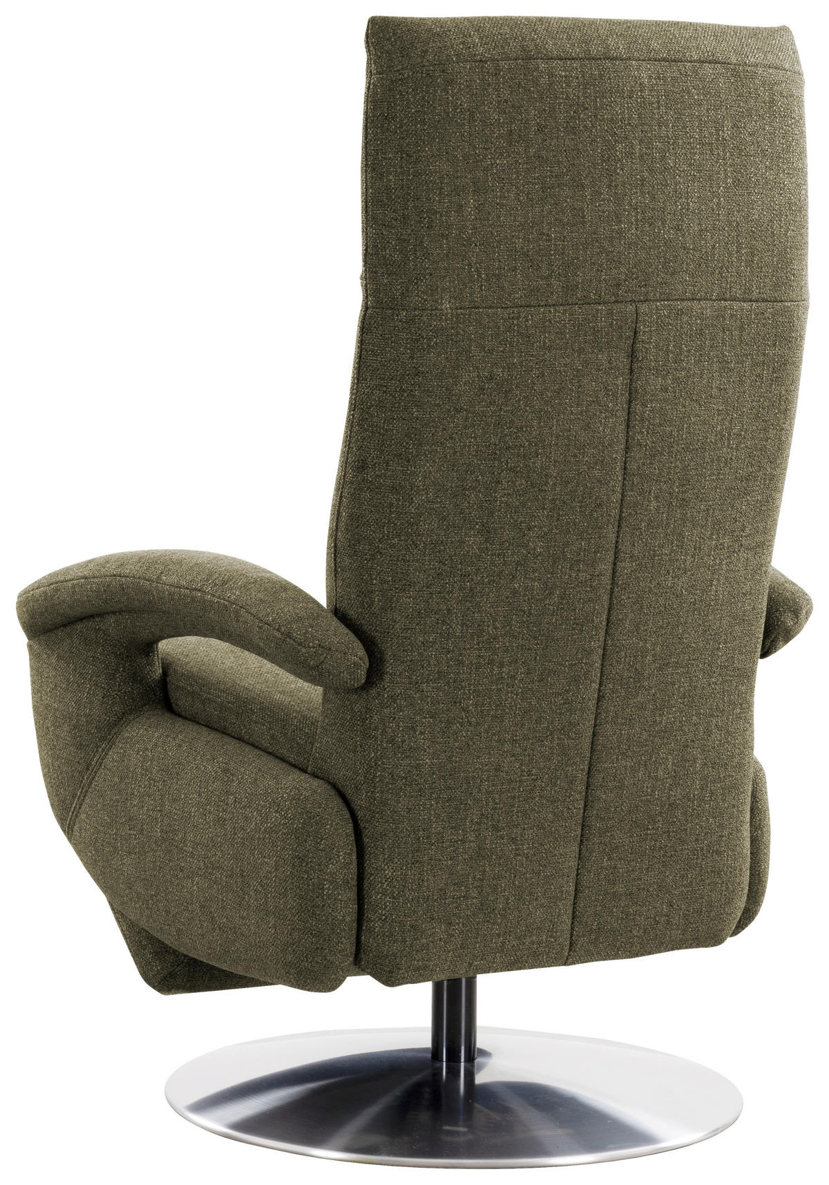 DREHSTUHL  in Flachgewebe Waldgrün  - Waldgrün/Chromfarben, Konventionell, Textil/Metall (74/112/82cm) - Sit & More