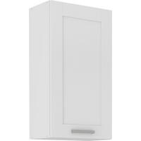 KÜCHENOBERSCHRANK 50/90/31 cm  in Weiß  - Silberfarben/Weiß, ROMANTIK / LANDHAUS, Holzwerkstoff/Metall (50/90/31cm) - MID.YOU