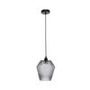 HÄNGELEUCHTE  20/27/20 cm   - Grau, Trend, Glas (20/27/20cm) - Kayoom