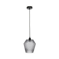 HÄNGELEUCHTE  20/27/20 cm   - Grau, Trend, Glas (20/27/20cm) - Kayoom