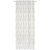 HOTOVÝ ZÁVES, polopriehľadné, 135/245 cm - zelená, Konventionell, textil (135/245cm) - Esposa