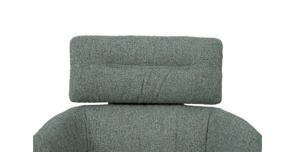ARMLEHNSTUHL in Eisen Webstoff - Schwarz/Grün, Design, Textil/Metall (62/92/66cm) - Dieter Knoll