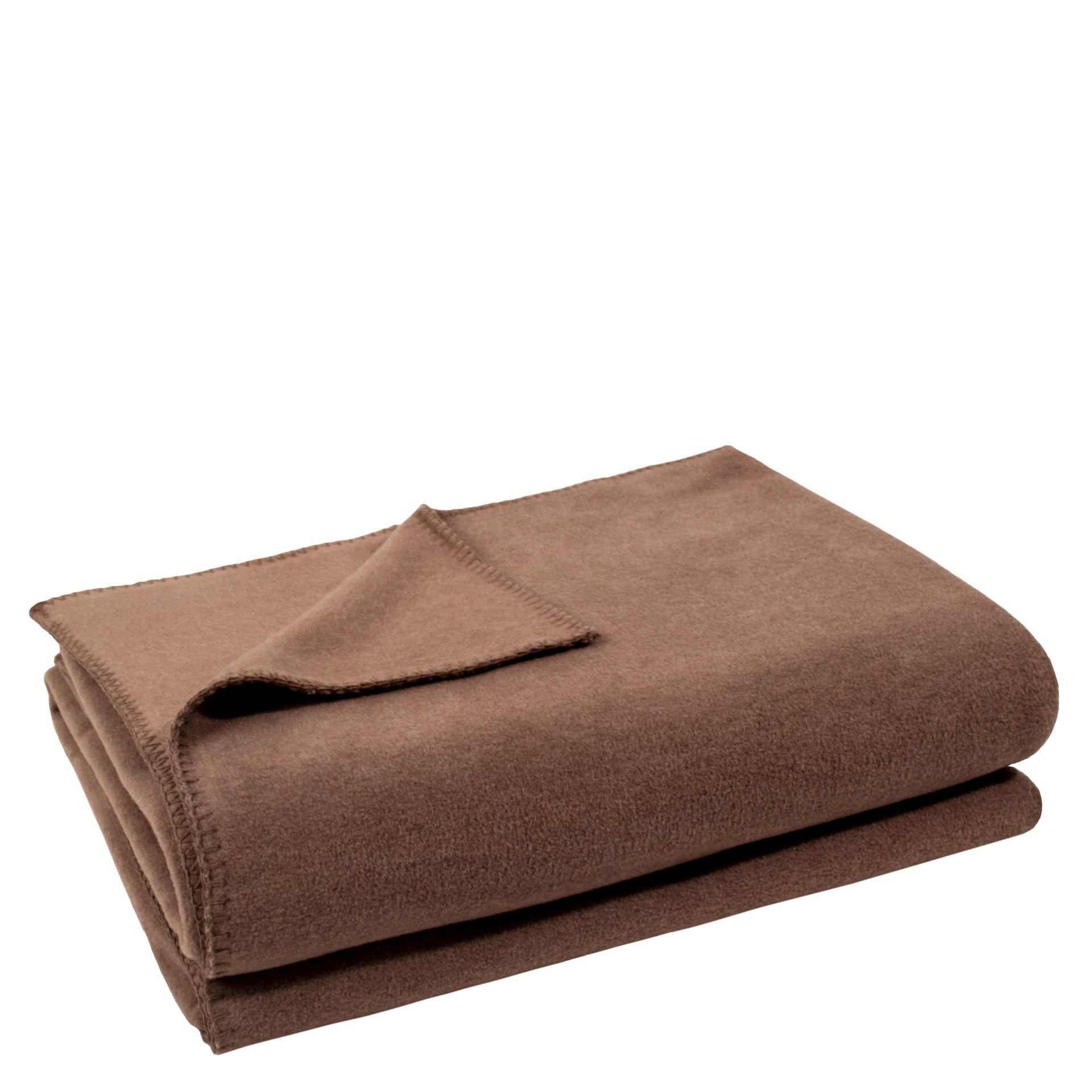 FLEECEDECKE Soft Fleece 220/240 cm  - Braun, KONVENTIONELL, Textil (220/240cm) - Zoeppritz
