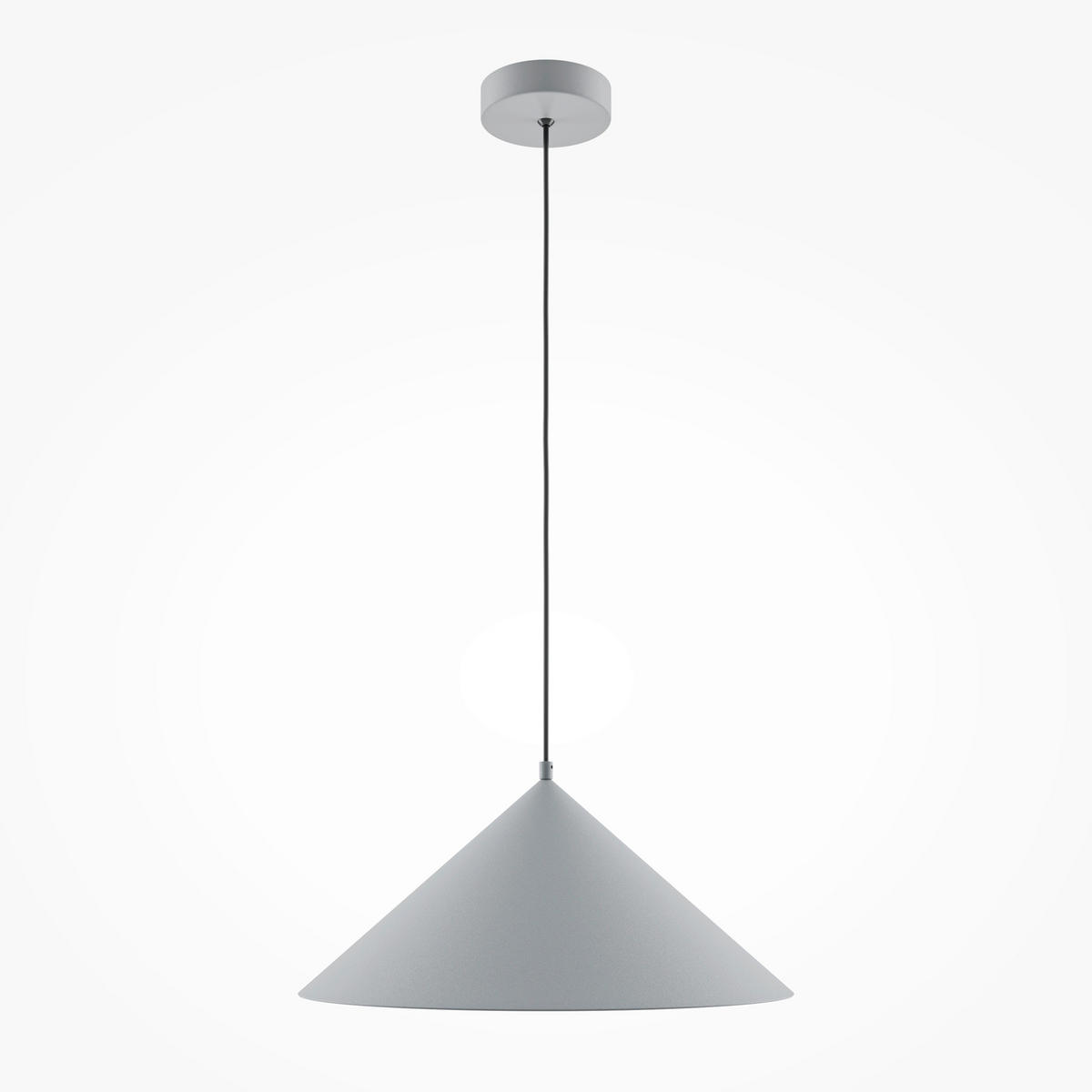 PENDELLEUCHTE Basic colors 35/318 cm  - Grau, Design, Metall (35/318cm) - MAYTONI