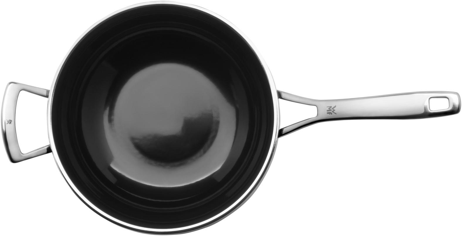 WOK Fusiontec 28 cm  - Schwarz, Design, Metall (28cm) - WMF