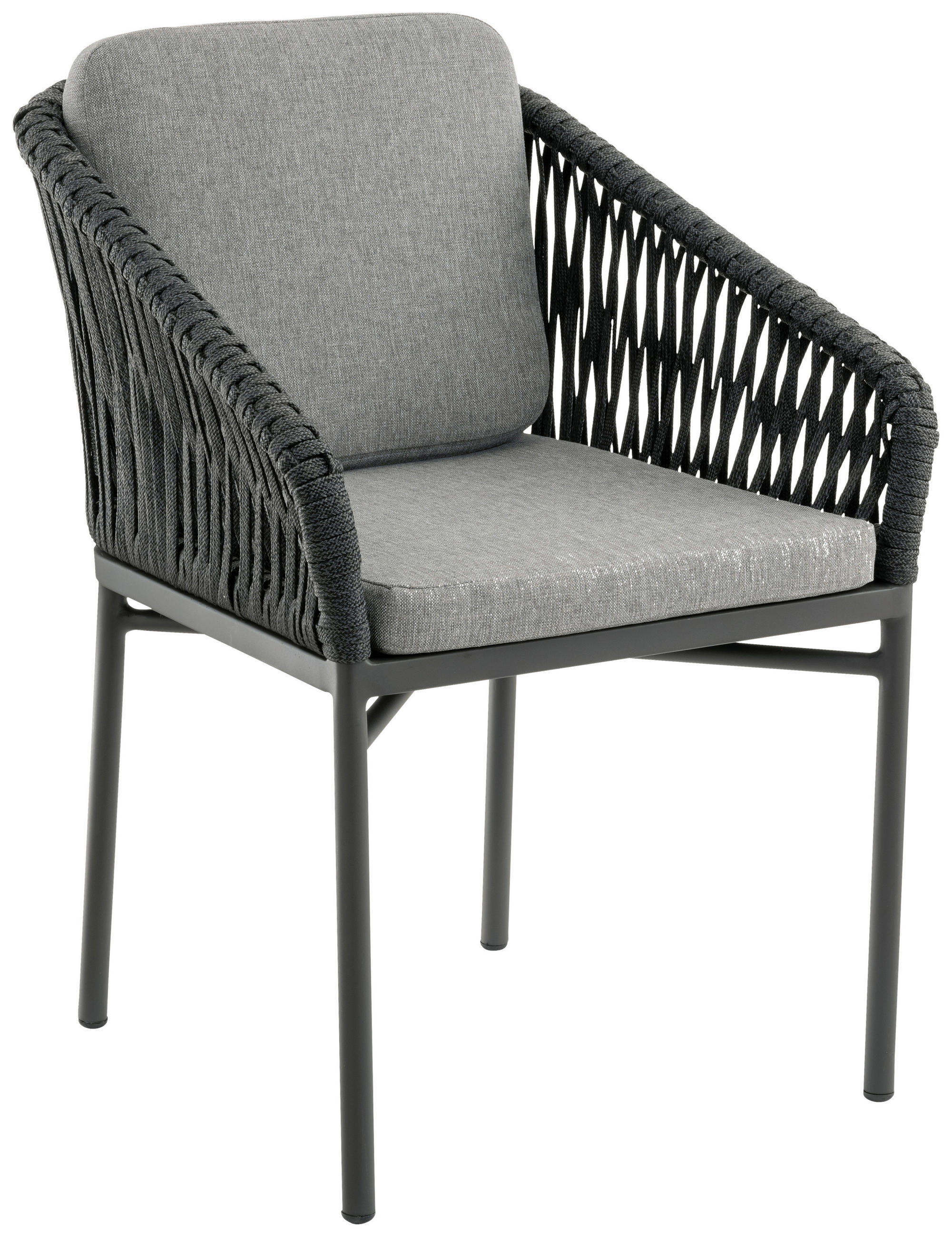 GARTENSESSEL Metall Anthrazit  - Anthrazit, Modern, Metall