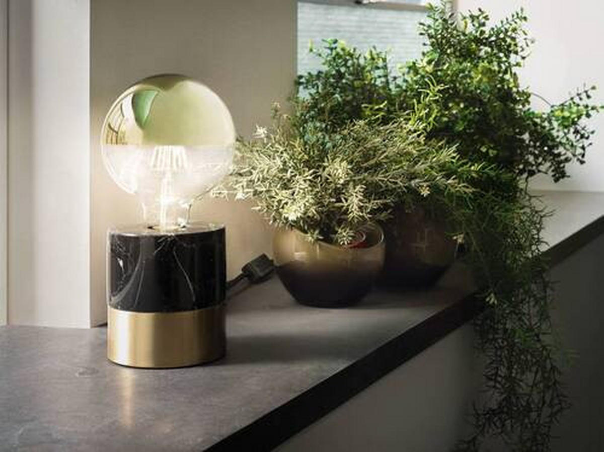 LED-LEUCHTMITTEL   E27 1x6,5W W 600 lm  - Klar/Goldfarben, Basics, Glas (13,8cm) - Paulmann