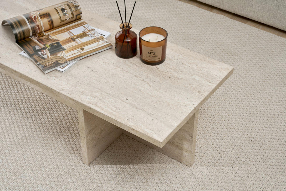 COUCHTISCH Elfenbein  - Elfenbein, MODERN, Holzwerkstoff (120/30/45cm) - MID.YOU
