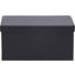 SITZBOX in - Schwarz, Design, Holzwerkstoff/Textil (76/38/38cm) - Carryhome SITZBOX in - Schwarz, Design, Holzwerkstoff/Textil (76/38/38cm) - Carryhome