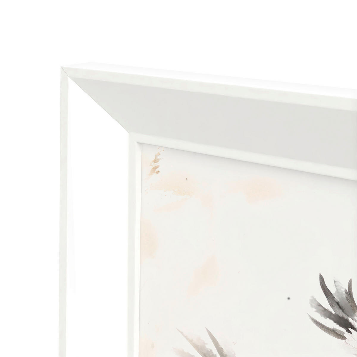 DRUCKGRAFIK Landschaft & Natur, Tiere  - Beige/Weiß, Basics, Holz/Papier (75/56/3cm)