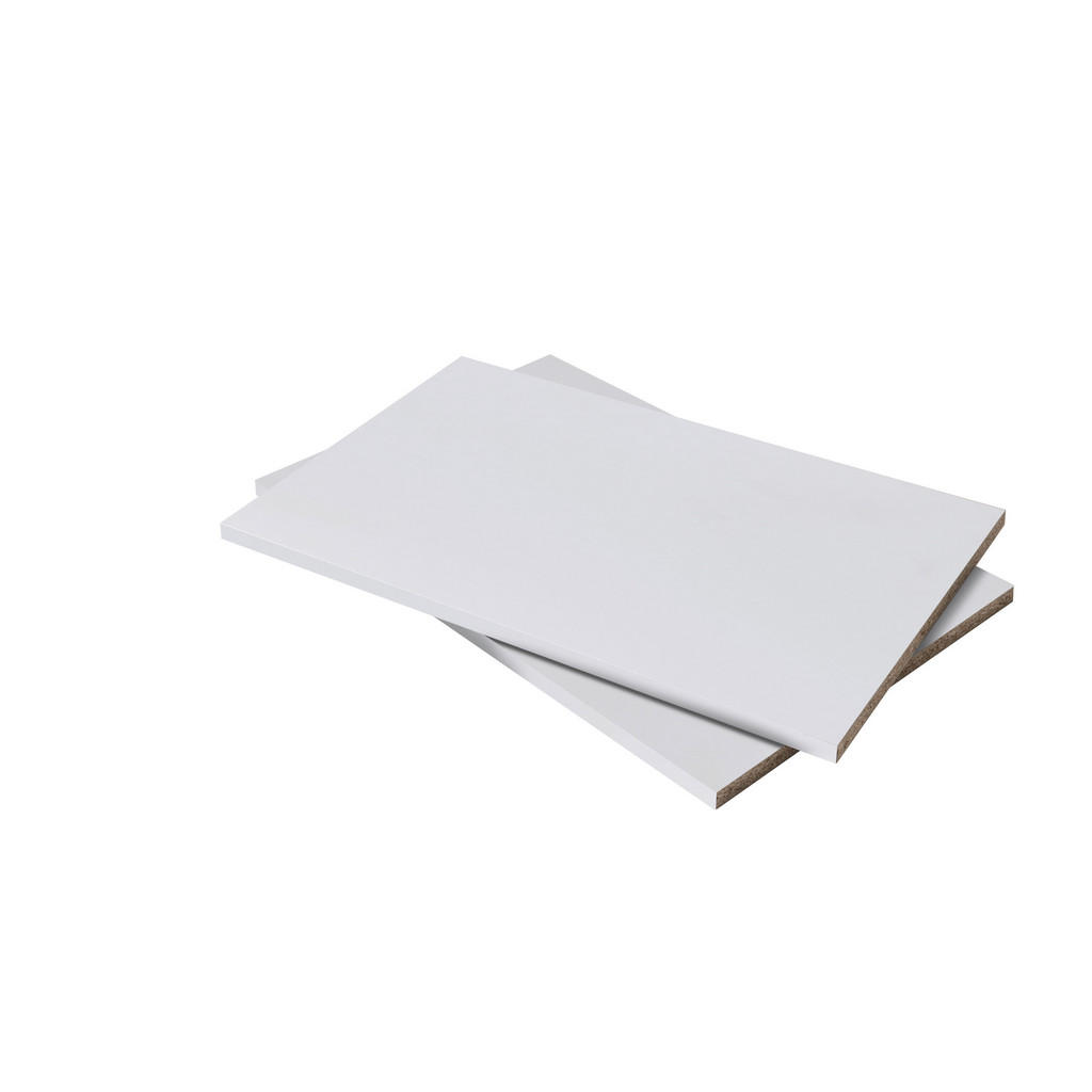 Einlegeboden Base 2er-set Base Weiß 77,8x39,5 Cm