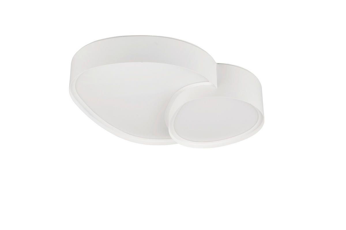 LED-DECKENLEUCHTE    43,5/36/11,5 cm  - Weiss, Design, Metall (43,5/36/11,5cm) - Trio Leuchten