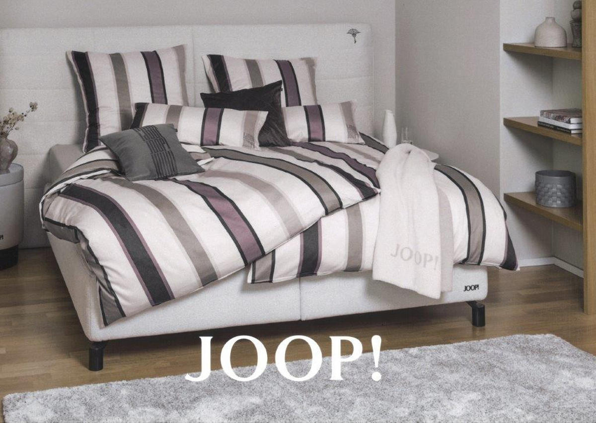 POSTELJINA S DVA LICA 200/200 cm  BANKS  - smeđa, Konvencionalno, tekstil (200/200cm) - Joop!