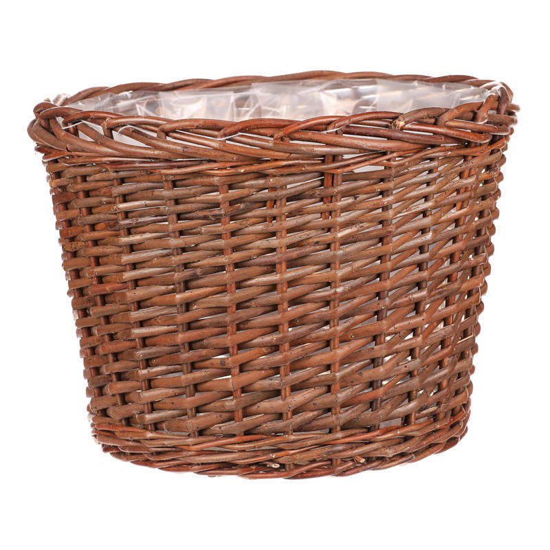 KVETINÁČ prírodné materiály, 38/20/38 cm - prírodná farba, Basics, prírodné materiály (38/20/38cm)