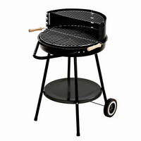 HOLZKOHLEGRILL  Schwarz  - Schwarz, Basics, Metall (64,5/81/68cm) - Landmann
