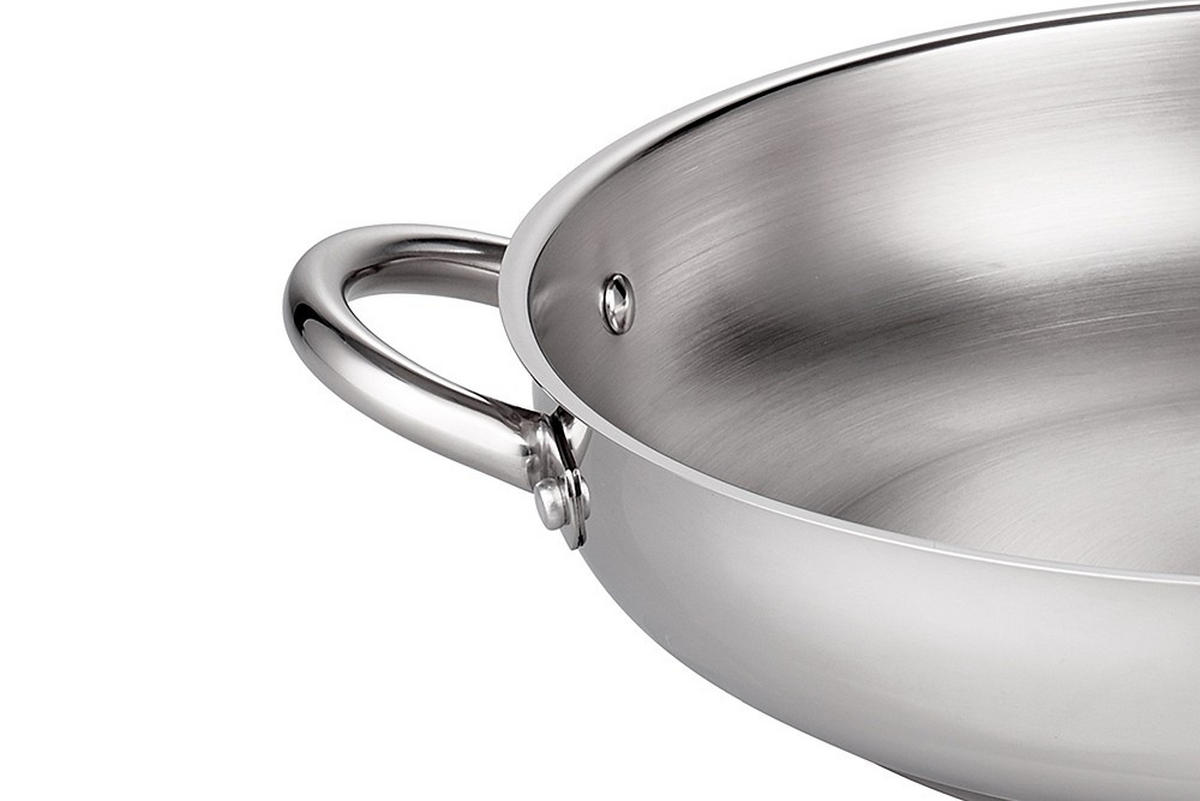 BRATPFANNE Profi Therm 32 cm  - Basics, Metall (32cm) - ELO