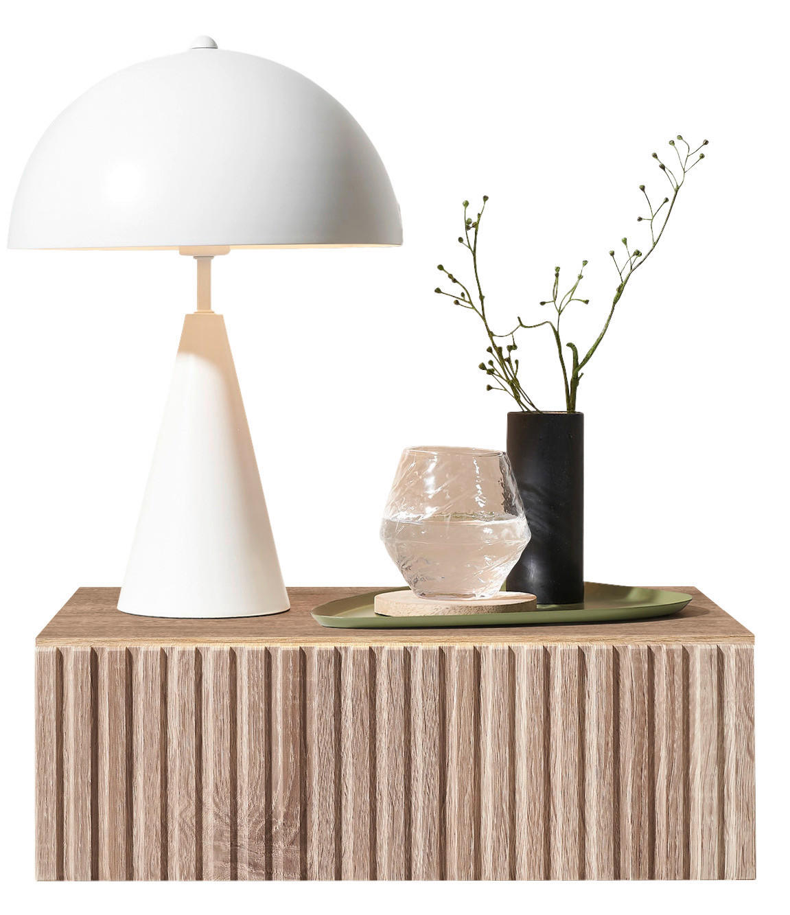 NACHTSCHRANK 42/14/30 cm  - Eiche Artisan, KONVENTIONELL, Holzwerkstoff (42/14/30cm) - Boxxx