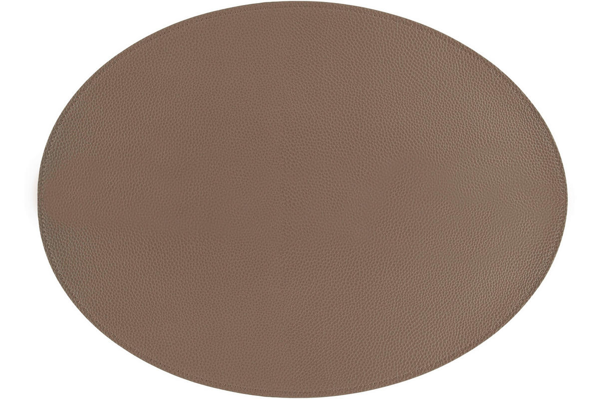 PODMETAČI ZA STOL taupe , tekstil  Trudo  - taupe, Basics, tekstil (33/45cm) - ZICZAC