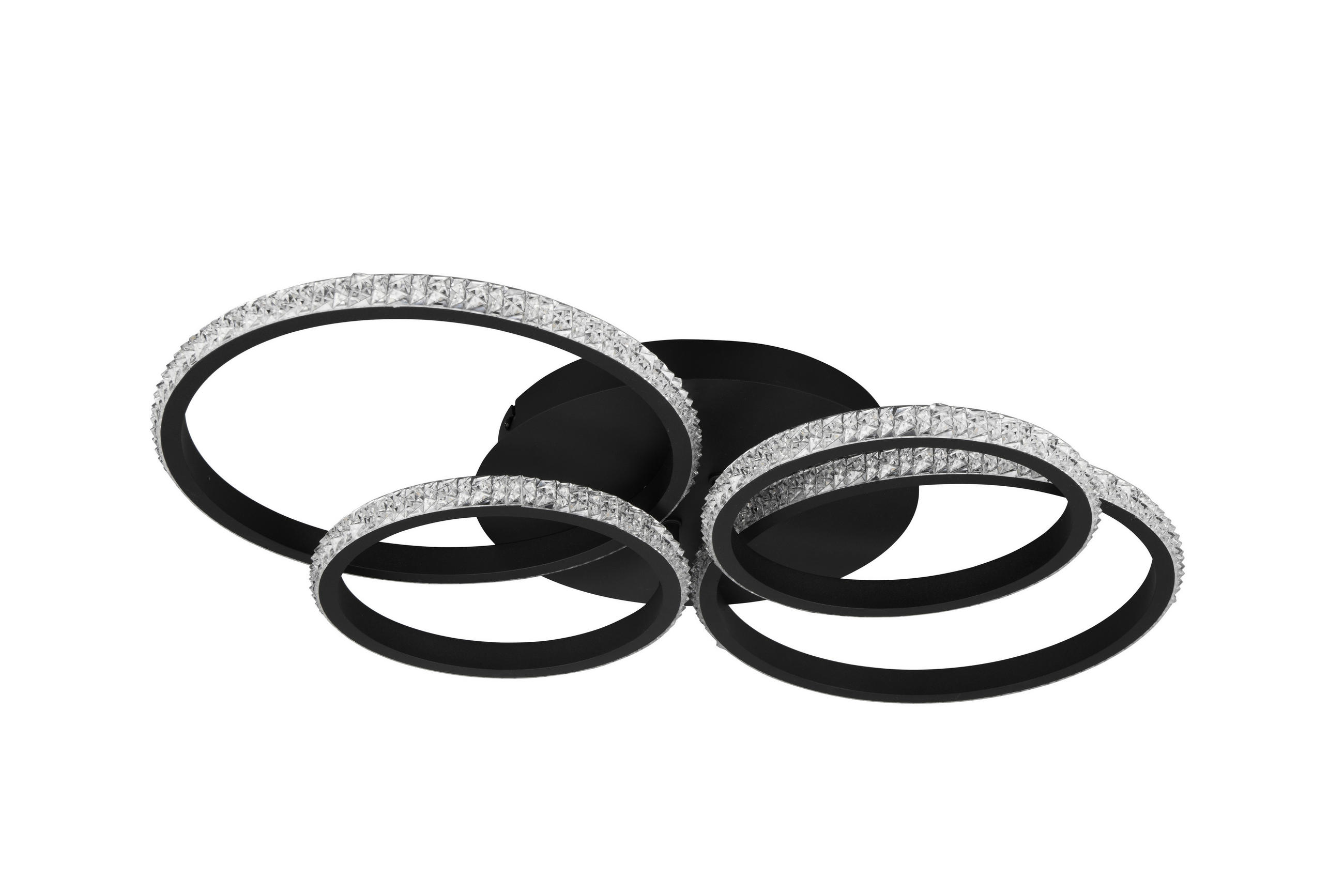 LED-DECKENLEUCHTE    65,5/48,5/8,5 cm  - Klar/Transparent, Basics, Kunststoff/Metall (65,5/48,5/8,5cm)