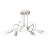 DECKENLEUCHTE OXFORD 50/50/31 cm   - Sandfarben, KONVENTIONELL, Metall (50/50/31cm)