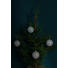 CHRISTBAUMKUGEL-SET 4-teilig Silberfarben - Silberfarben, Kunststoff (10cm) CHRISTBAUMKUGEL-SET 4-teilig Silberfarben - Silberfarben, Kunststoff (10cm)