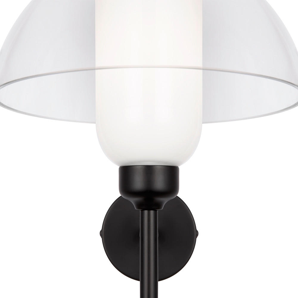 WANDLEUCHTE 24/22/24,4 cm   - Schwarz, MODERN, Metall (24/22/24,4cm) - MAYTONI