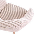 SESSEL Cord Beige    - Beige/Buchefarben, Design, Holz/Textil (73/73/66cm) - Carryhome