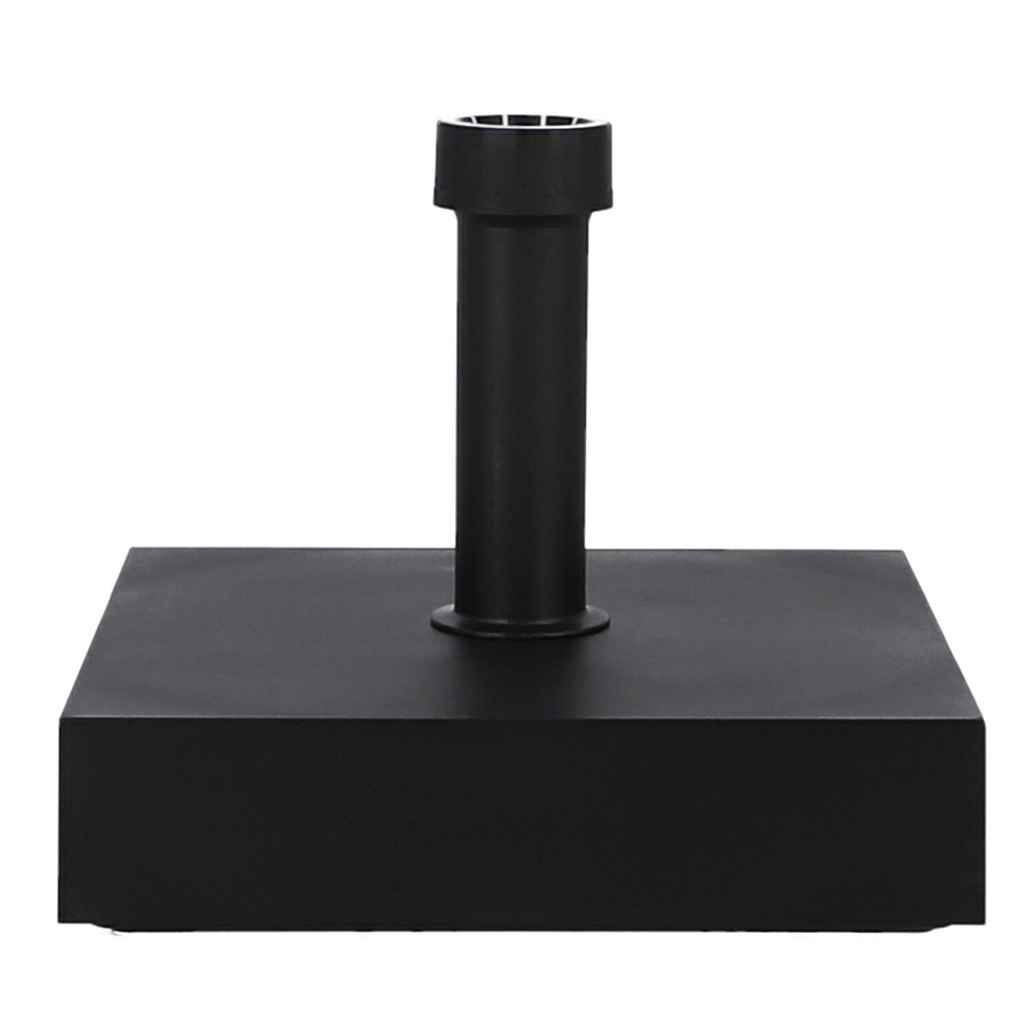 SONNENSCHIRMSTÄNDER - Schwarz, Basics, Kunststoff/Stein (40/10/40cm) - Jan Kurtz