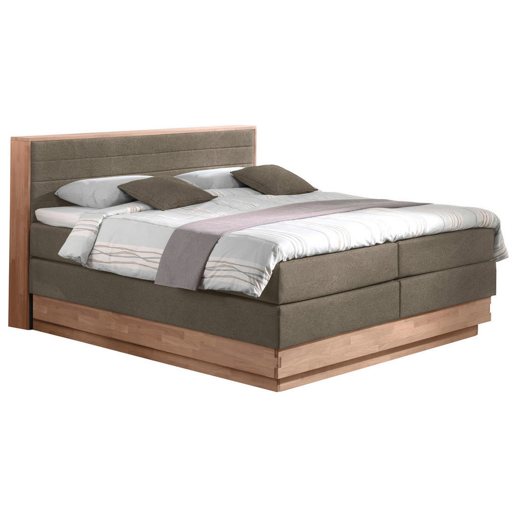 Boxspringbett H4xh4 Mit Topper Bettkasten 200x200 Cm Moneta