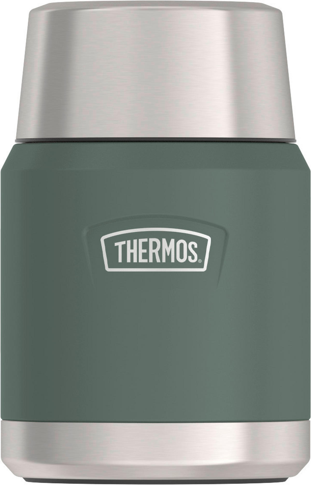 ISOLIERSPEISEGEFÄSS ICON 0,47 L  - Dunkelgrün, Basics, Metall (0,47l) - Thermos