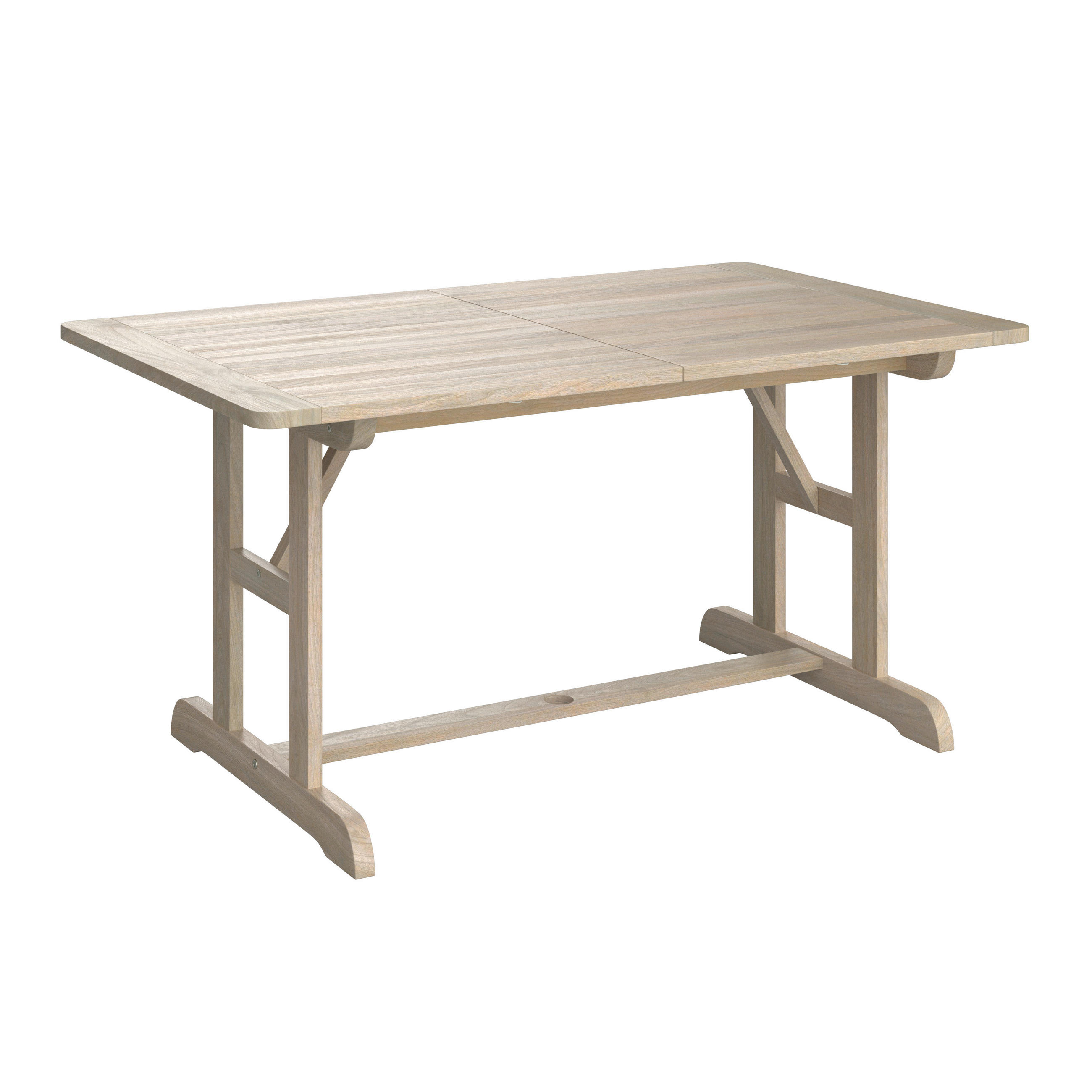 GARTENTISCH 150/210/90/74 cm Holz rechteckig  - Teakfarben, MODERN, Holz (150/210/90/74cm) - Ambia Garden