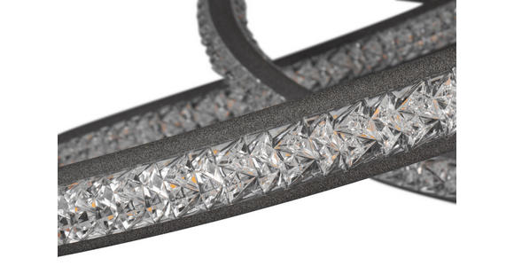 LED-HÄNGELEUCHTE 55/120 cm - Weiß, Design, Kunststoff (55/120cm) - Ambiente