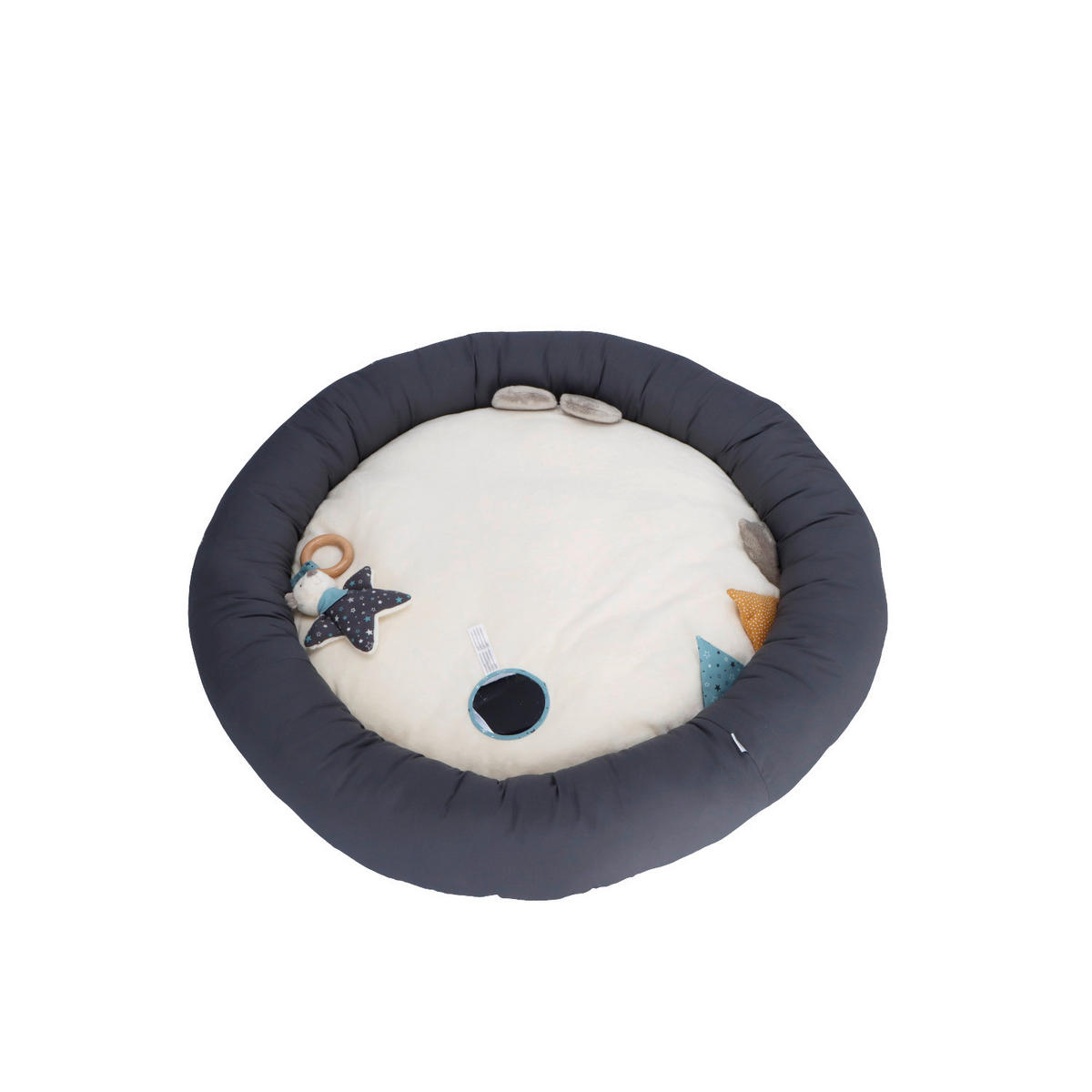 KRABBELDECKE  - Ecru, Basics, Textil (100/100/14cm) - Sterntaler