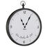 WANDUHR Schwarz - Schwarz, Trend, Metall (63/70/7cm) - Carryhome WANDUHR Schwarz - Schwarz, Trend, Metall (63/70/7cm) - Carryhome