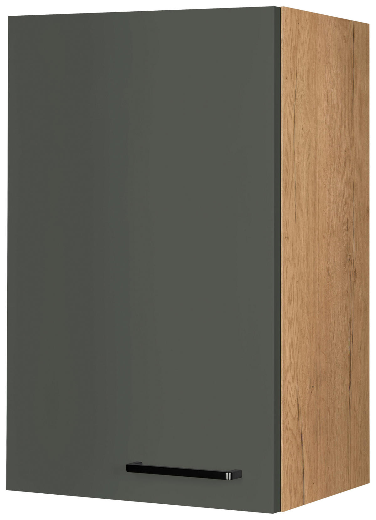 KÜCHENOBERSCHRANK 45/72/35 cm  in Grün, Eichefarben  - Eichefarben/Schwarz, MODERN, Holzwerkstoff/Metall (45/72/35cm) - Nobilia