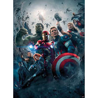 FOTOTAPETE Marvel  - Multicolor, Basics (184/254cm) - Xora