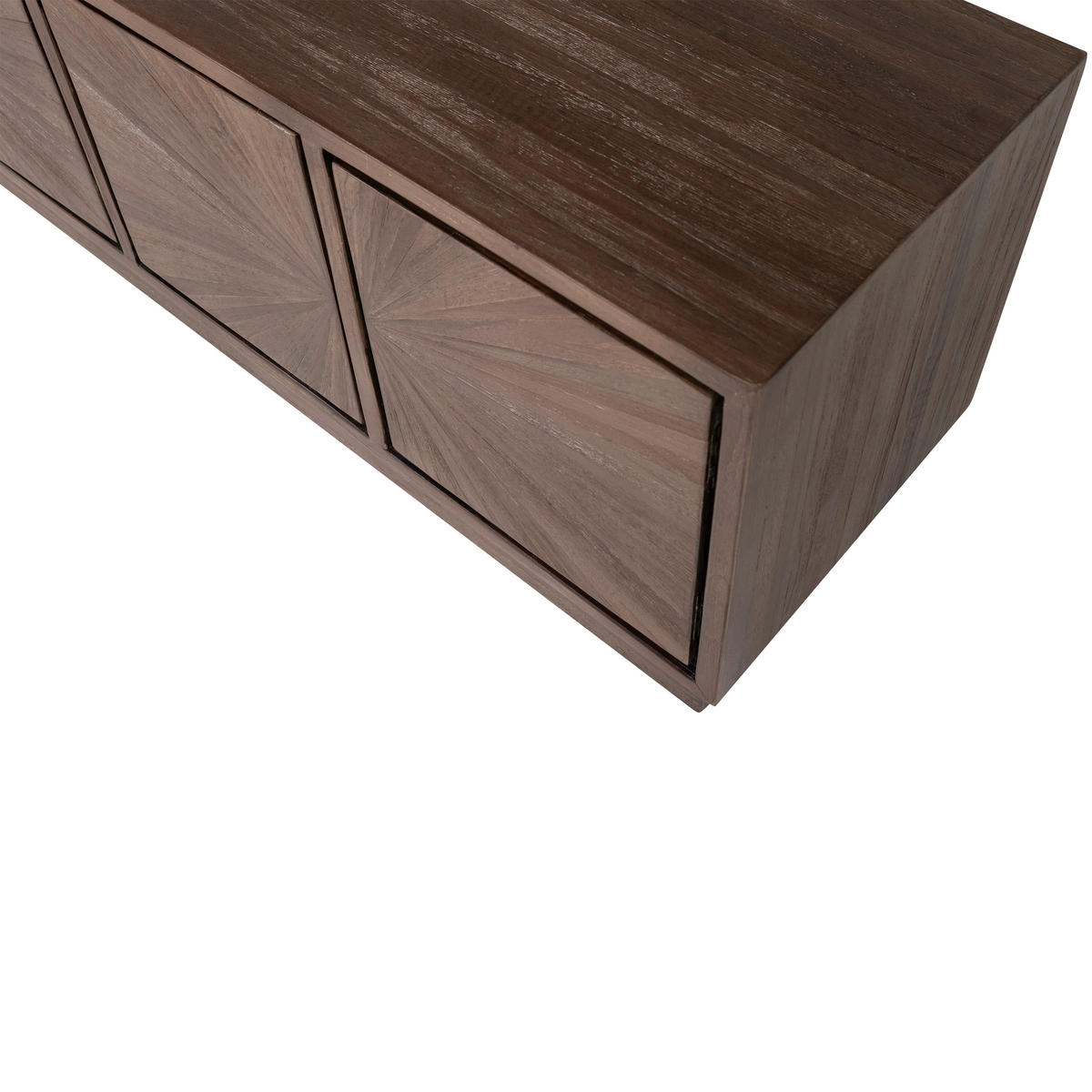 LOWBOARD Sun 150/45/44 cm  stehend  - Braun, Design, Holz (150/45/44cm) - Livetastic