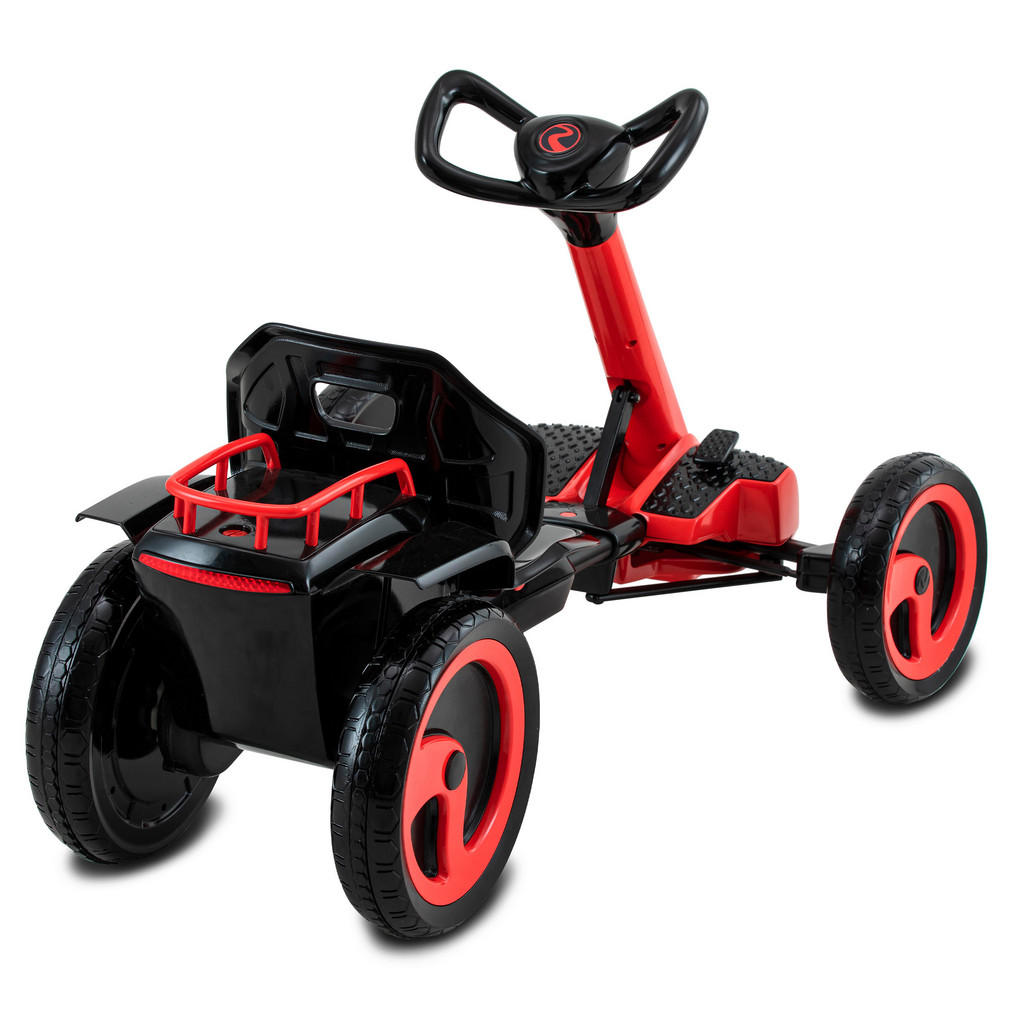 Thumbnail - Xxxl Elektro-Kinderauto, Rot, Schwarz Hochglanz, Metall, Kunststoff, 58.1x62.4 cm, EN 71, Spielzeug, Kinderspielzeug, Ki...