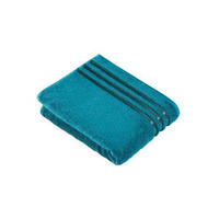 DUSCHTUCH Cult De Luxe 67/140 cm  - Petrol, Basics, Textil (67/140cm) - Vossen
