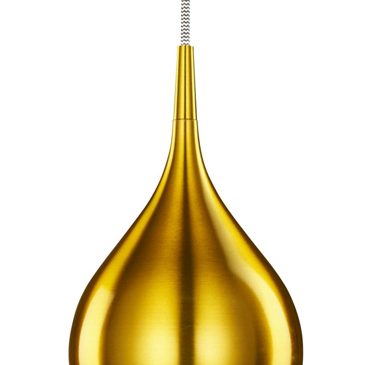 LAMPĂ SUSPENDATĂ 12/120 cm  - auriu, Basics, metal (12/120cm)