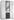 KLEIDERSCHRANK 3-türig Graphitfarben, Weiß  - Alufarben/Graphitfarben, KONVENTIONELL, Glas/Holzwerkstoff (135/199/58cm) - Carryhome