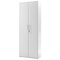 DULAP PENTRU ACTE - gri deschis, Basics, material pe bază de lemn (80/216/35cm) - MID.YOU