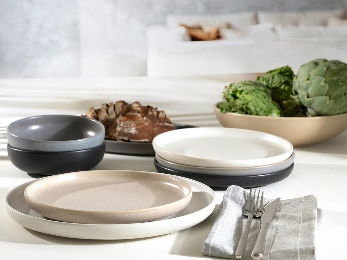 KOMBISERVICE Uno 16-teilig  - Multicolor, Basics, Keramik - Creatable