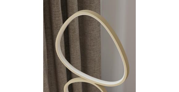 LED-STEHLEUCHTE Acrux  - Sandfarben, Design, Kunststoff/Metall (32,5l) - Novel