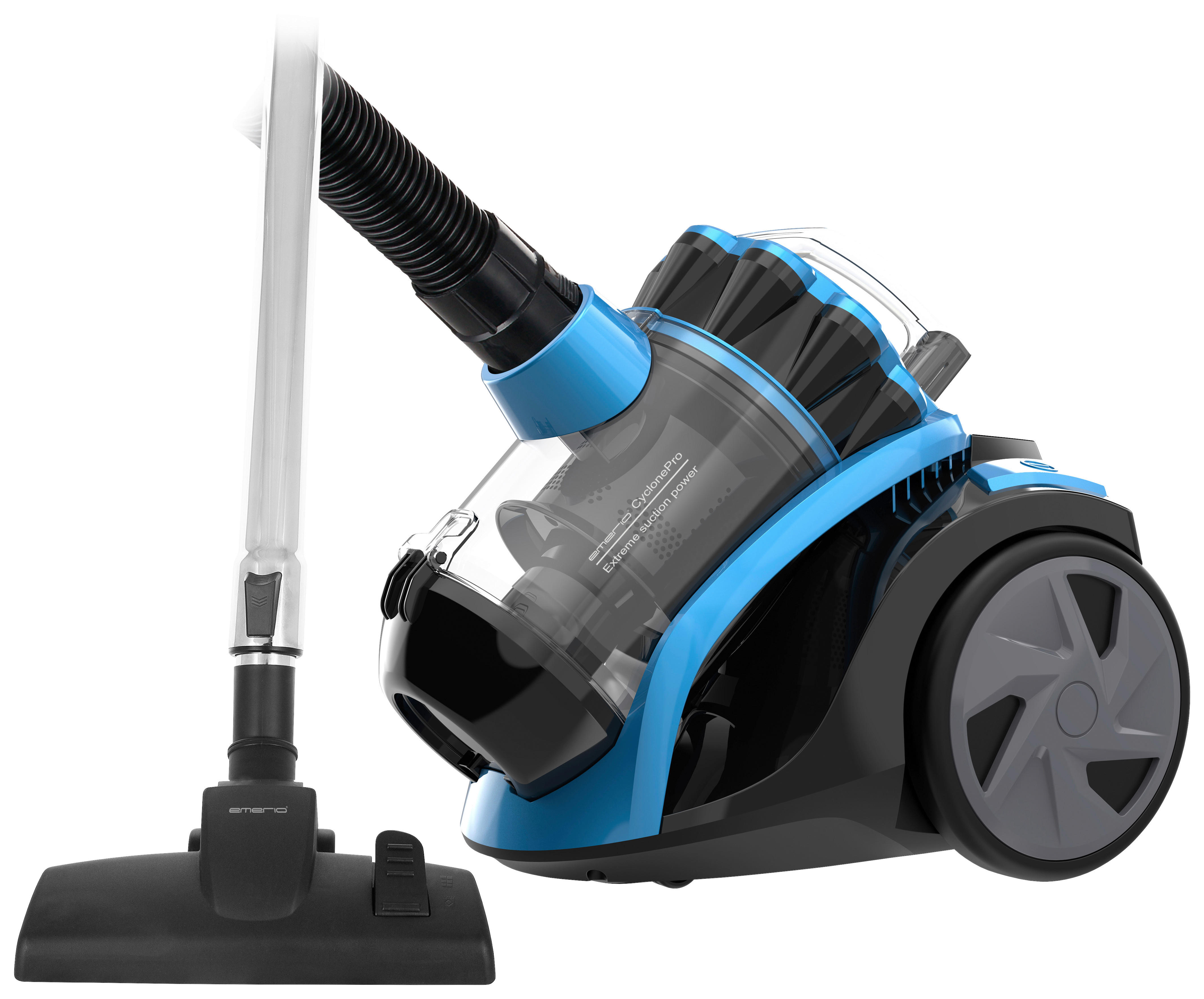 BODENSTAUBSAUGER VCE-108278.10  - Blau/Schwarz, Basics, Kunststoff (31,5/42/25,5cm) - EMERIO