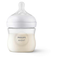 BOCA SA ŠIROKIM GRLOM    125 ml   - Basics, plastika/prirodni materijali (7/7/12cm) - Avent